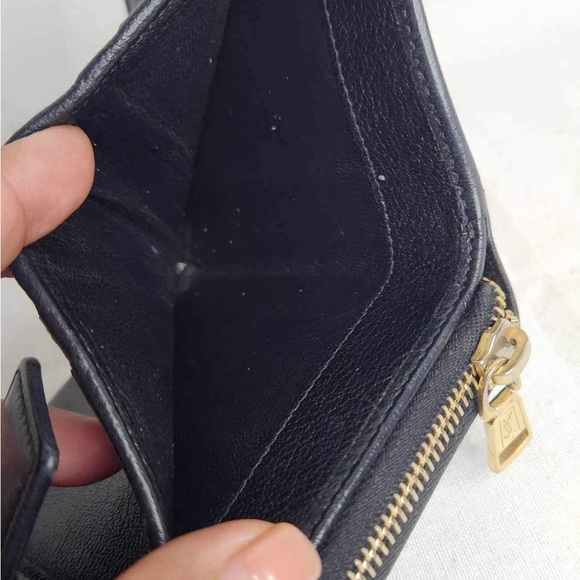 YSL YVES SAINT LAURENT SHORT ZIPPY SNAP WALLET/GENDERLESS - Picture 11 of 16